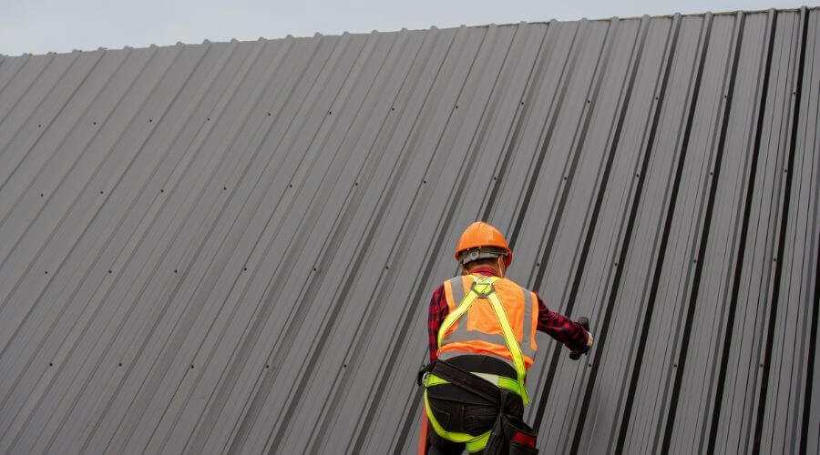 Professional metal roof installation services in Sagola, MI